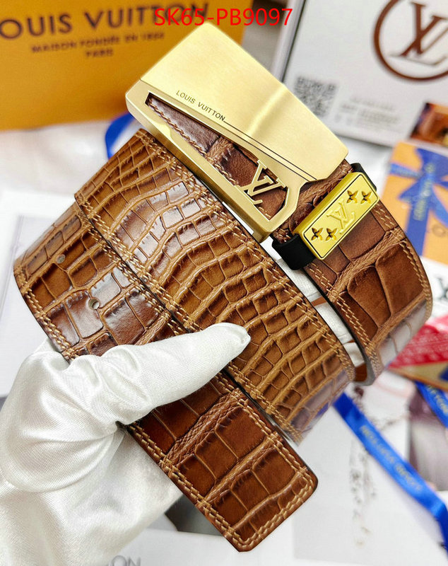 Belts-LV designer high replica ID: PB9097 $: 65USD