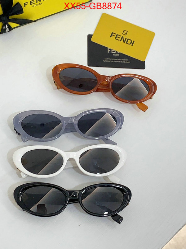 Glasses-Fendi replicas buy special ID: GB8874 $: 55USD