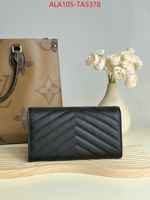 YSL Bags(TOP)-Wallet- best luxury replica ID: TA5378 $: 105USD,