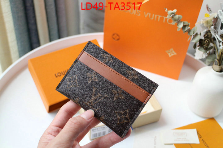 LV Bags(TOP)-Wallet the highest quality fake ID: TA3517 $: 49USD,