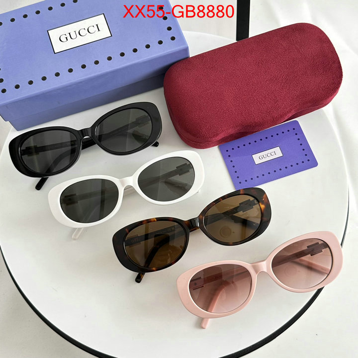 Glasses-Gucci 2024 aaaaa replica 1st copy ID: GB8880 $: 55USD