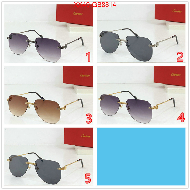 Glasses-Cartier what is aaaaa quality ID: GB8814 $: 49USD