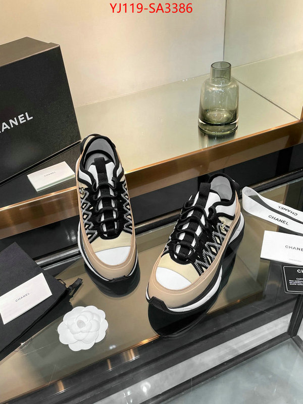 Women Shoes-Chanel top fake designer ID: SA3386 $: 119USD