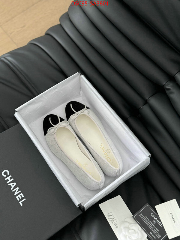 Women Shoes-Chanel what is a counter quality ID: SA3801 $: 95USD