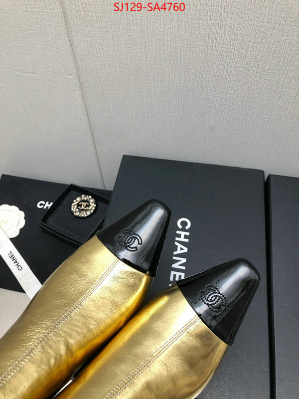 Women Shoes-Chanel cheap online best designer ID: SA4760 $: 129USD