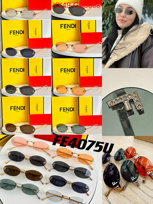 Glasses-Fendi found replica ID: GB8868 $: 49USD