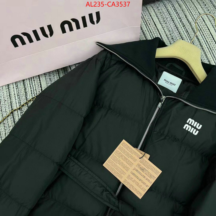 Down jacket Women-Miu Miu designer wholesale replica ID: CA3537 $: 235USD