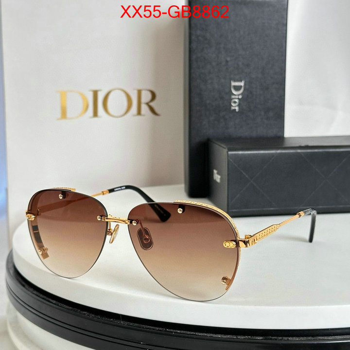 Glasses-Dior luxury cheap replica ID: GB8862 $: 55USD