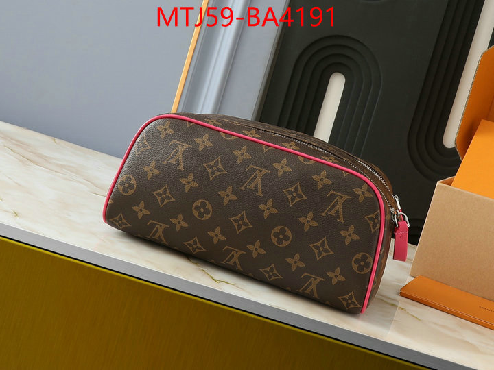 LV Bags(4A)-Vanity Bag- is it illegal to buy ID: BA4191 $: 59USD,