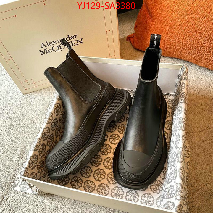 Men Shoes-Boots 2024 aaaaa replica customize ID: SA3380 $: 129USD