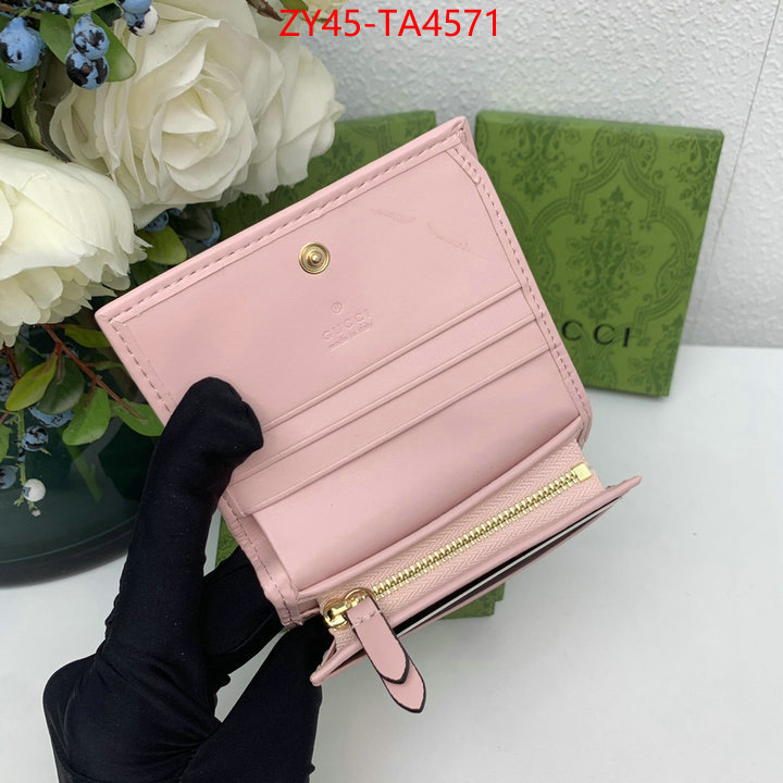 Gucci Bags(4A)-Wallet- 7 star quality designer replica ID: TA4571 $: 45USD,