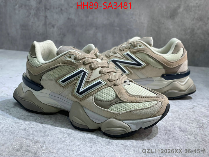 Men Shoes-New Balance fashion designer ID: SA3481 $: 89USD