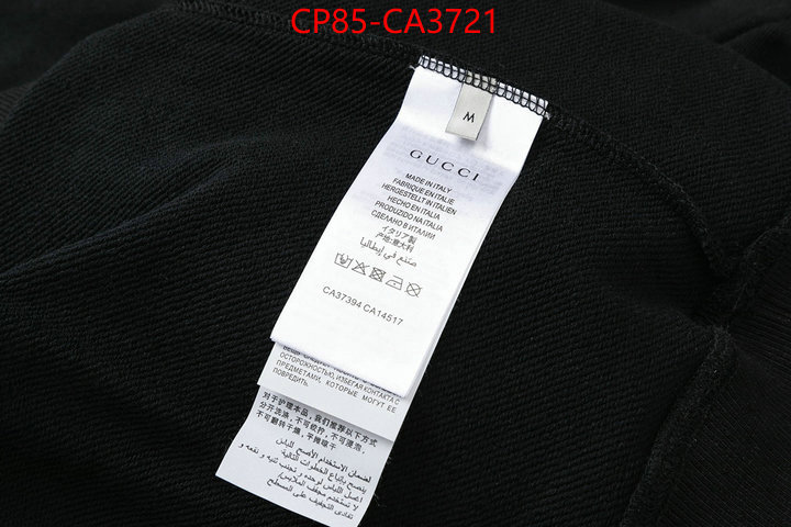 Clothing-Gucci wholesale replica shop ID: CA3721 $: 85USD