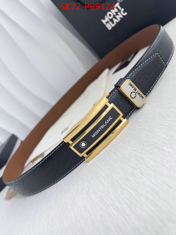 Belts-Montblanc top perfect fake ID: PB9124 $: 72USD