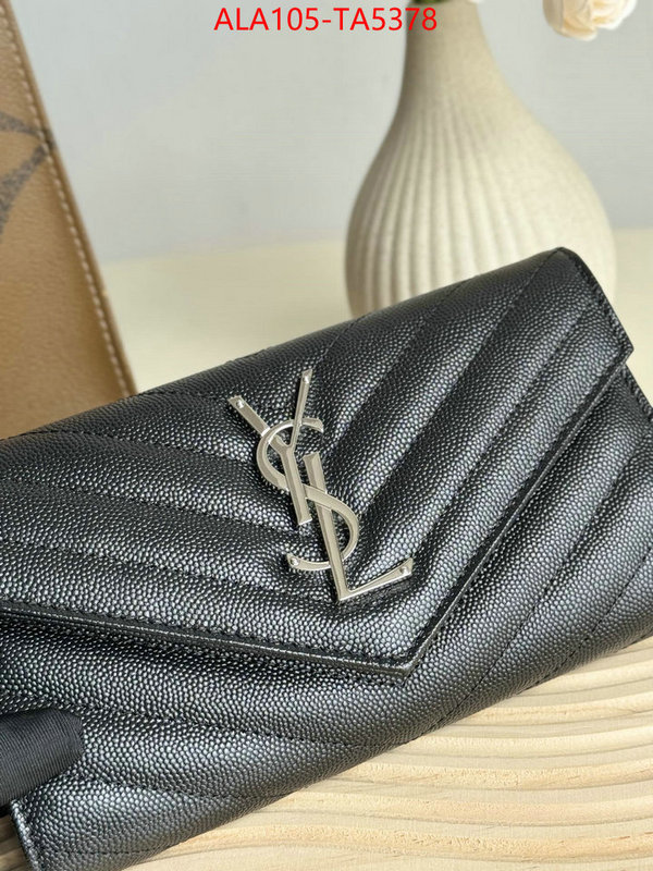 YSL Bags(TOP)-Wallet- best luxury replica ID: TA5378 $: 105USD,