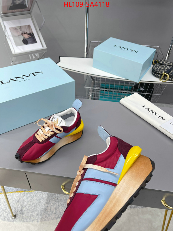 Men Shoes-LANVIN cheap replica ID: SA4118 $: 109USD