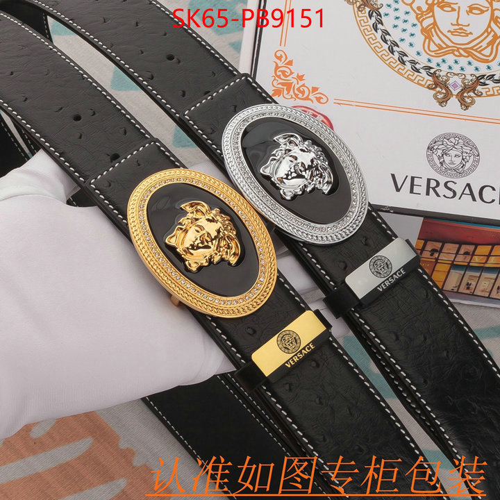 Belts-Versace perfect quality designer replica ID: PB9151 $: 65USD