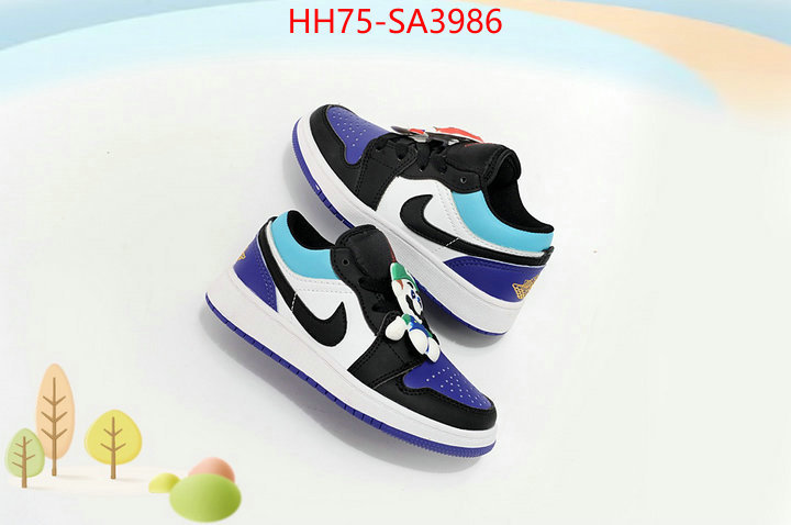 Kids shoes-Air Jordan high quality 1:1 replica ID: SA3986 $: 75USD