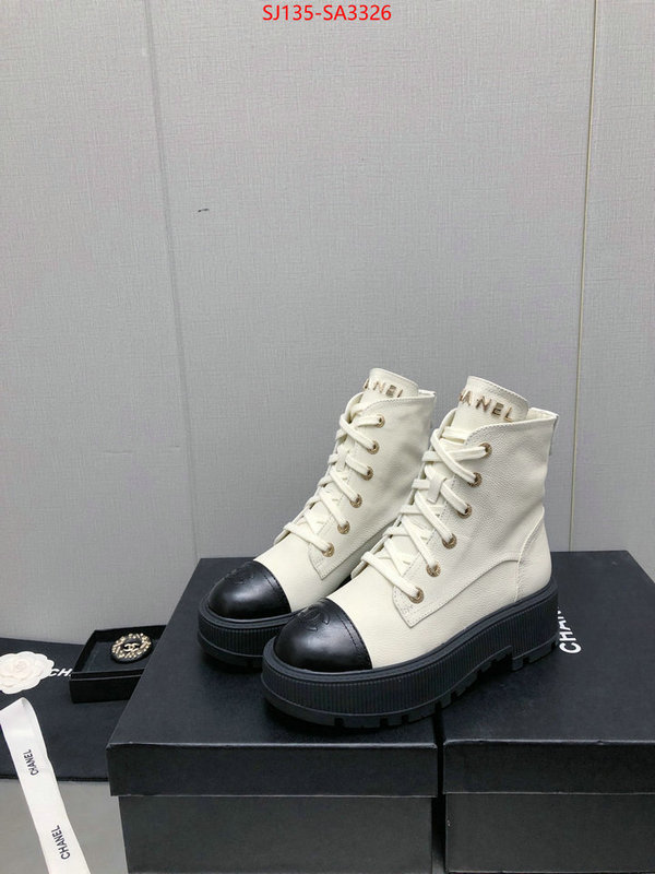 Women Shoes-Chanel luxury fake ID: SA3326 $: 135USD