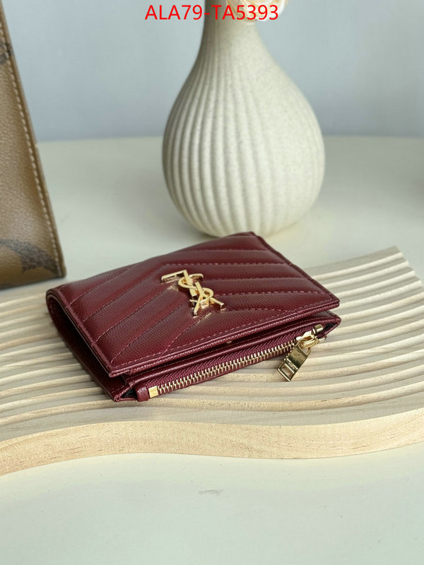 YSL Bags(TOP)-Wallet- what best replica sellers ID: TA5393 $: 79USD,