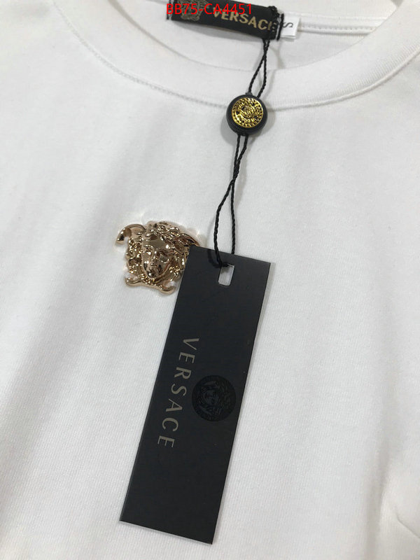 Clothing-Versace best replica quality ID: CA4451 $: 75USD