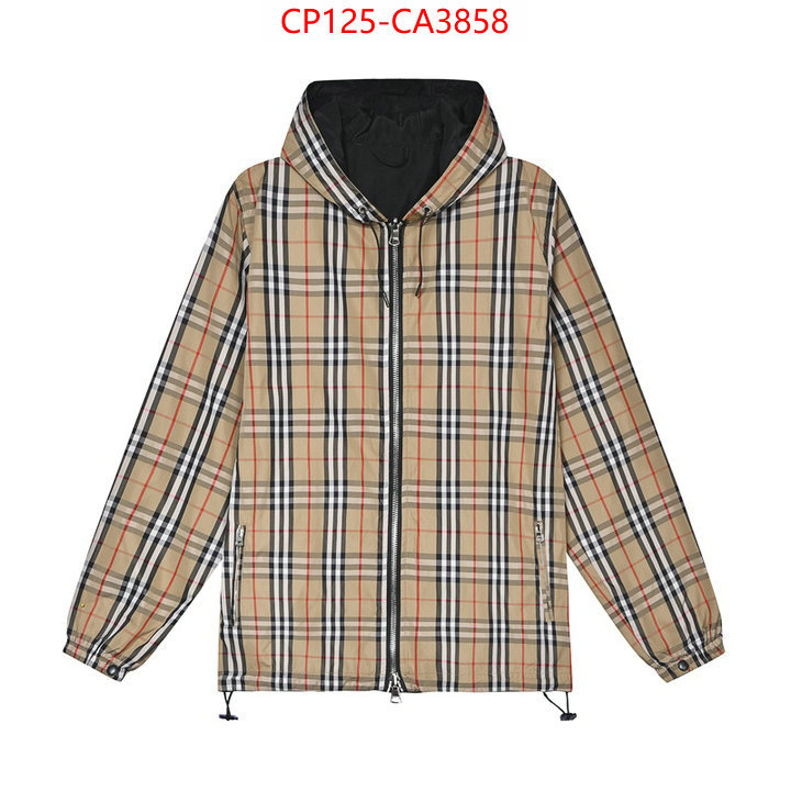 Clothing-Burberry good quality replica ID: CA3858 $: 125USD