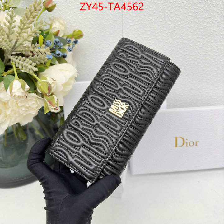 Dior Bags(4A)-Wallet- outlet 1:1 replica ID: TA4562 $: 45USD,