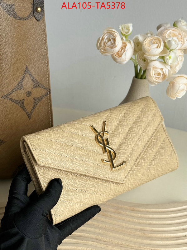 YSL Bags(TOP)-Wallet- best luxury replica ID: TA5378 $: 105USD,