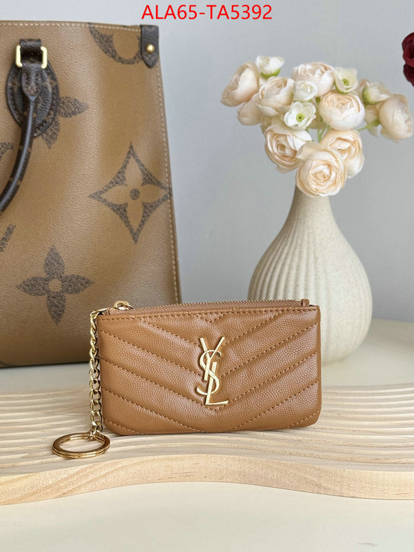 YSL Bags(TOP)-Wallet- 1:1 clone ID: TA5392 $: 65USD,