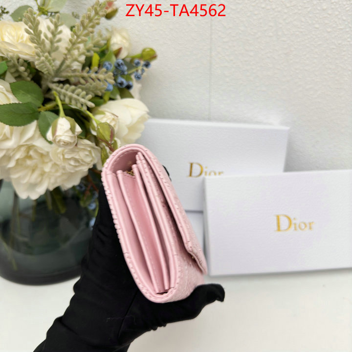 Dior Bags(4A)-Wallet- outlet 1:1 replica ID: TA4562 $: 45USD,