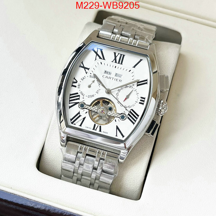 Watch(TOP)-Cartier aaaaa+ class replica ID: WB9205 $: 229USD