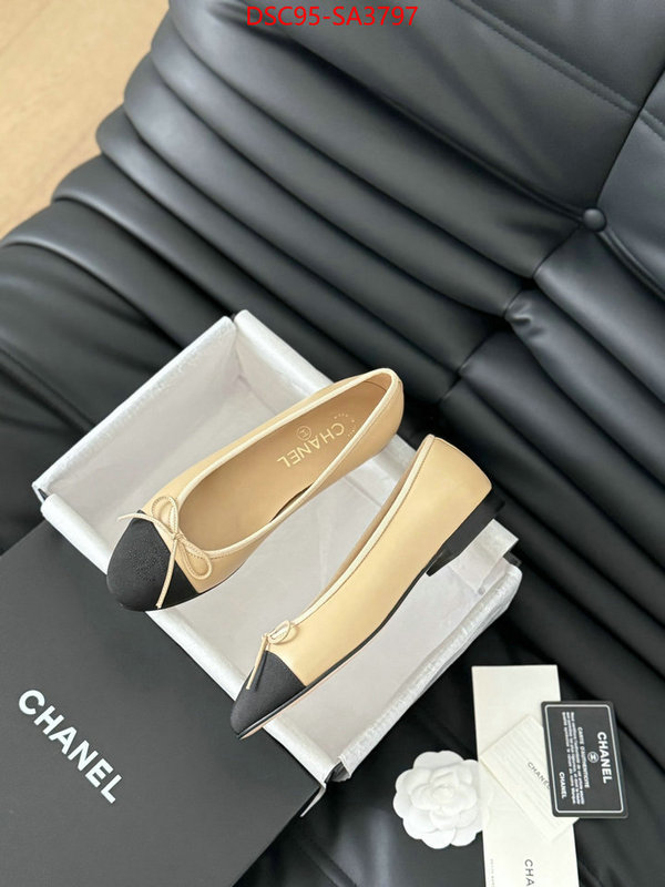 Women Shoes-Chanel we provide top cheap aaaaa ID: SA3797 $: 95USD