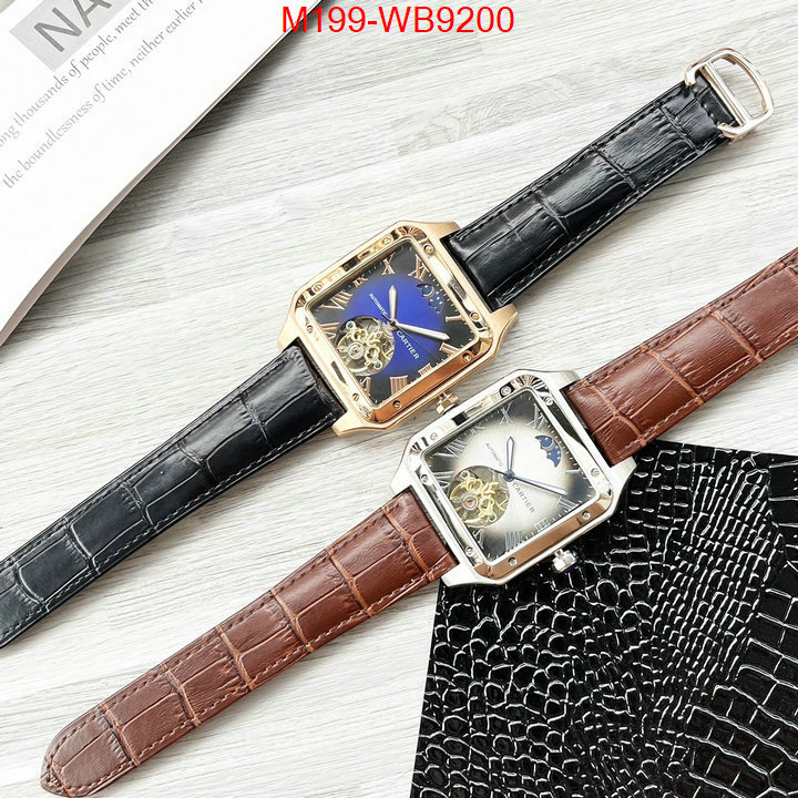 Watch(TOP)-Cartier high-end designer ID: WB9200 $: 199USD