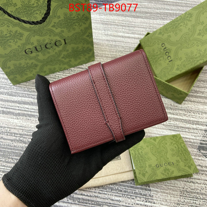 Gucci Bags(TOP)-Wallet- buy replica ID: TB9077 $: 89USD,