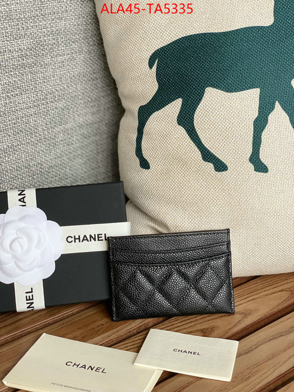 Chanel Bags(TOP)-Wallet- 7 star quality designer replica ID: TA5335 $: 45USD,