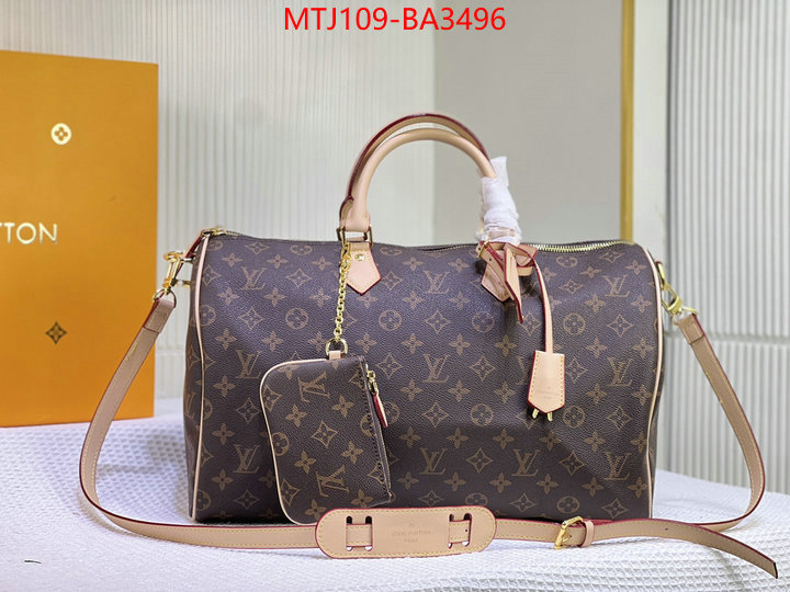 LV Bags(4A)-Keepall BandouliRe 45-50- quality replica ID: BA3496 $: 109USD,