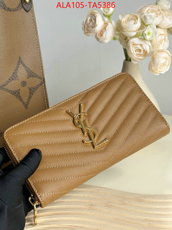 YSL Bags(TOP)-Wallet- customize best quality replica ID: TA5386 $: 105USD,