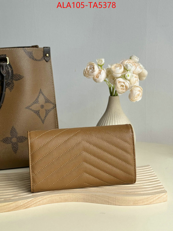 YSL Bags(TOP)-Wallet- best luxury replica ID: TA5378 $: 105USD,