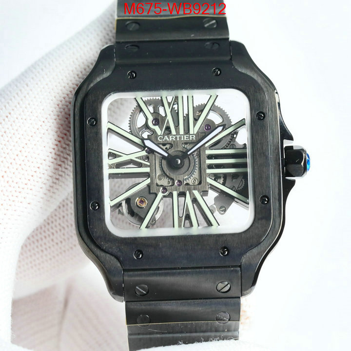 Watch(TOP)-Cartier cheap replica ID: WB9212 $: 675USD