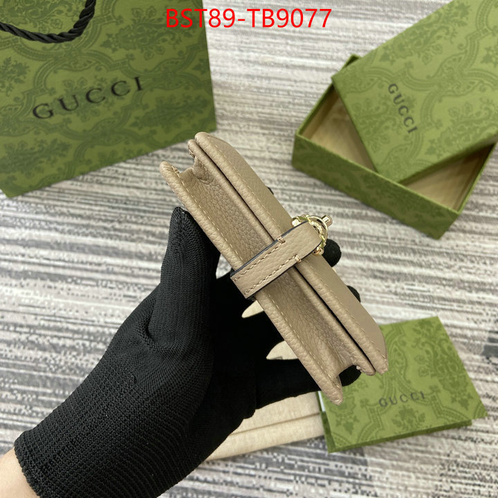 Gucci Bags(TOP)-Wallet- buy replica ID: TB9077 $: 89USD,