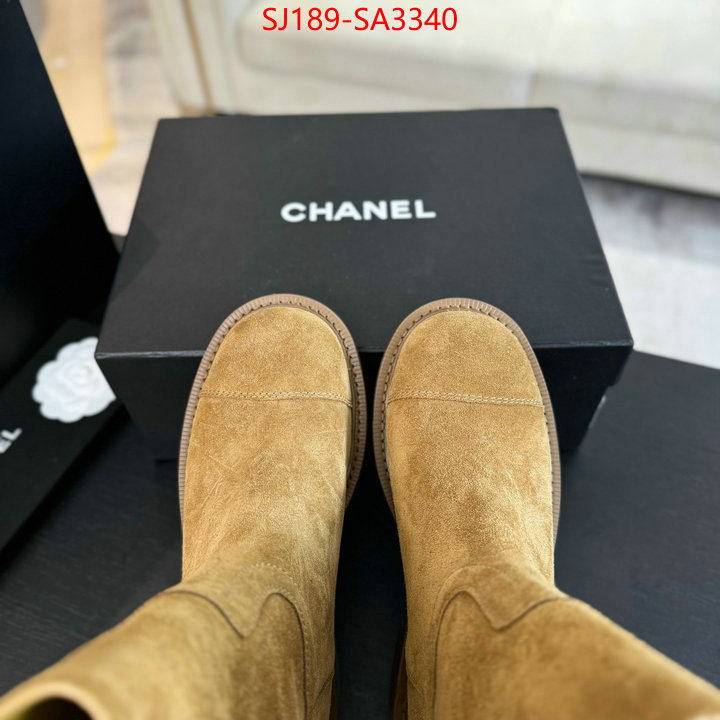 Women Shoes-Chanel 1:1 replica ID: SA3340 $: 189USD