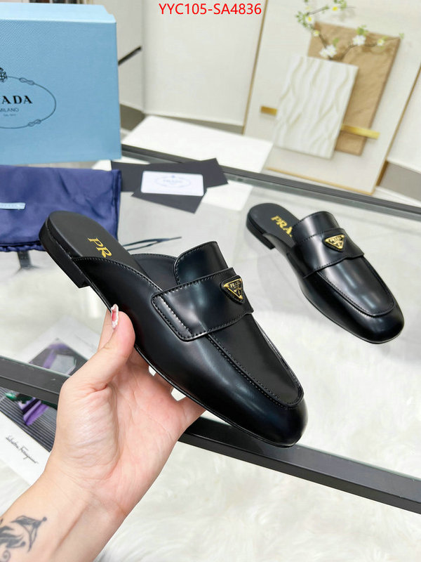 Women Shoes-Prada luxury 7 star replica ID: SA4836 $: 105USD