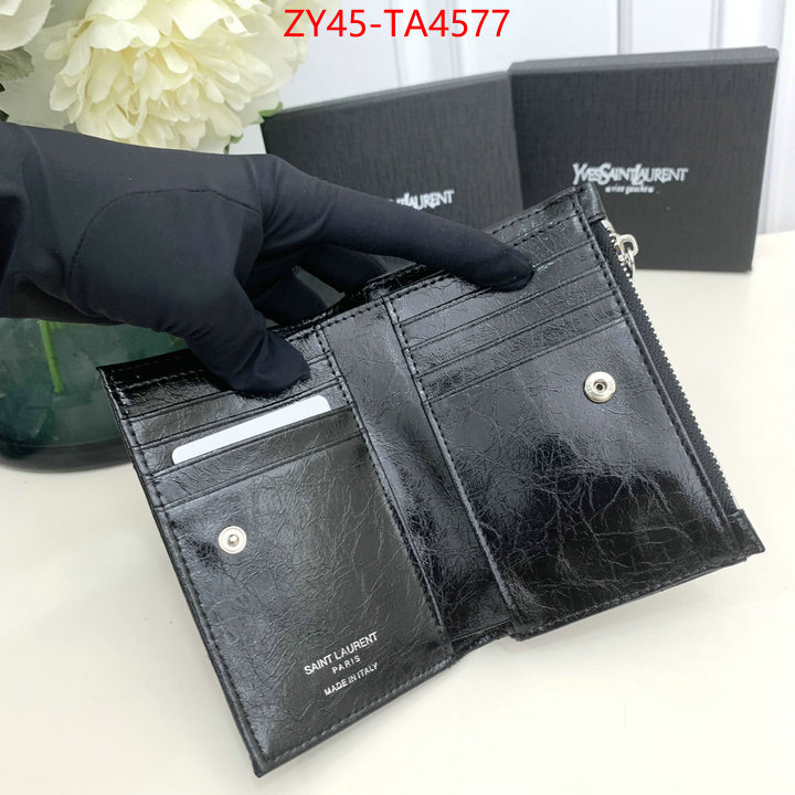 YSL Bags(4A)-Wallet- online sales ID: TA4577 $: 45USD,