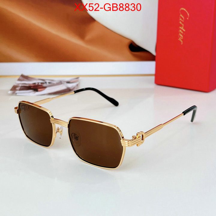 Glasses-Cartier best quality designer ID: GB8830 $: 52USD