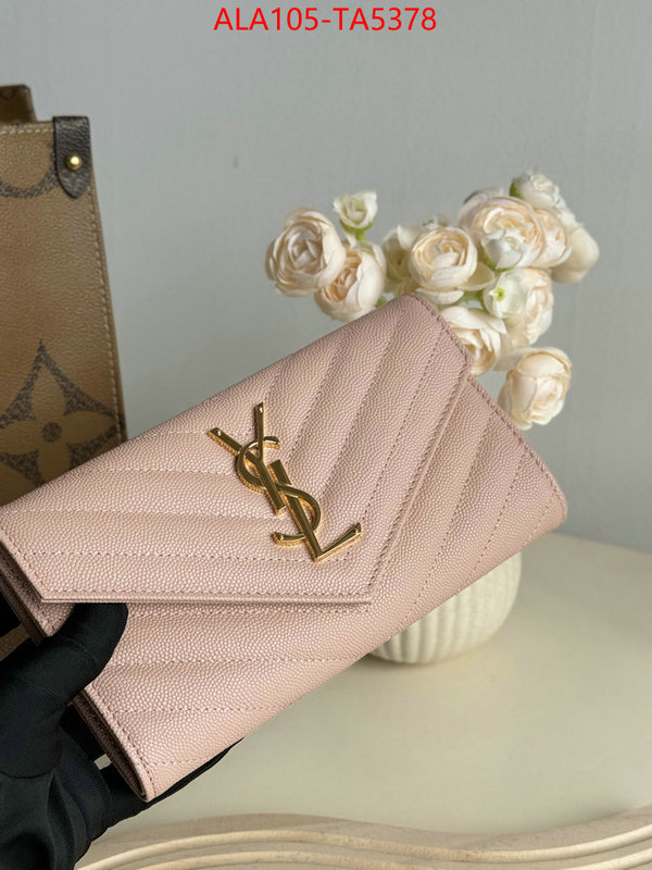 YSL Bags(TOP)-Wallet- best luxury replica ID: TA5378 $: 105USD,