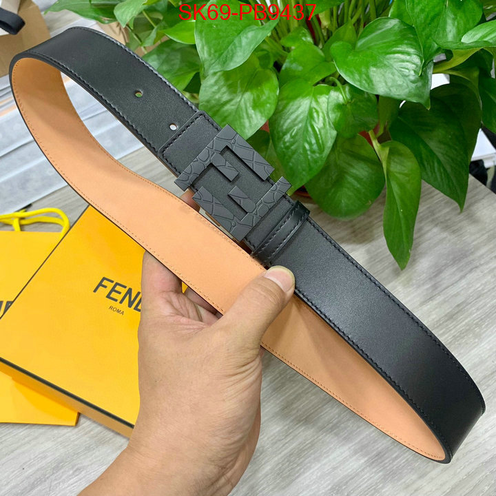 Belts-Fendi new ID: PB9437 $: 69USD