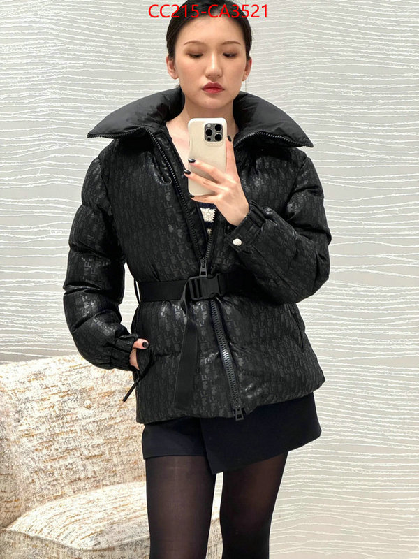 Down jacket Women-Dior aaaaa ID: CA3521 $: 215USD