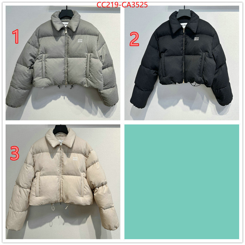 Down jacket Women-Miu Miu 2024 perfect replica designer ID: CA3525 $: 219USD