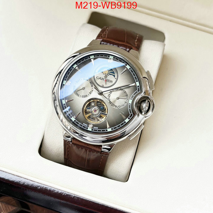 Watch(TOP)-Cartier top grade ID: WB9199 $: 219USD