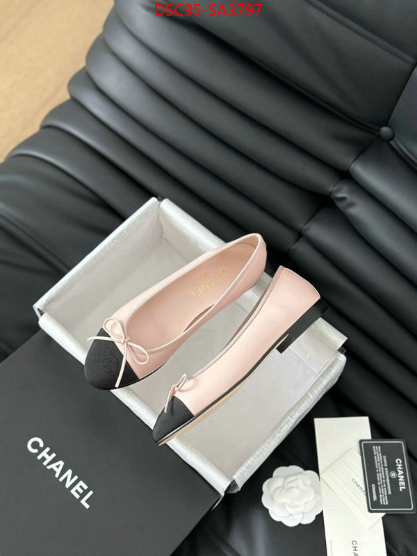 Women Shoes-Chanel we provide top cheap aaaaa ID: SA3797 $: 95USD